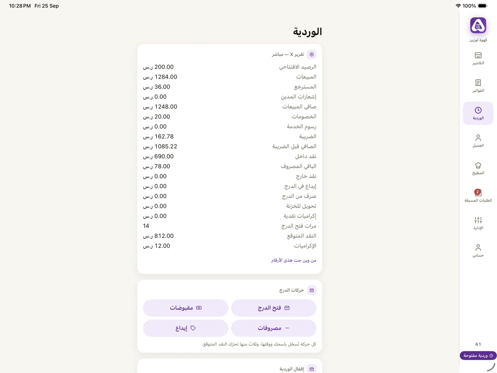 إقفال الوردية